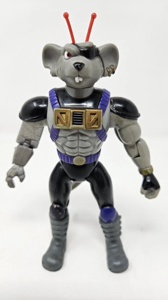 VINTAGE GALOOB BIKER MICE FROM MARS - Throttle Sterzo Action Figure