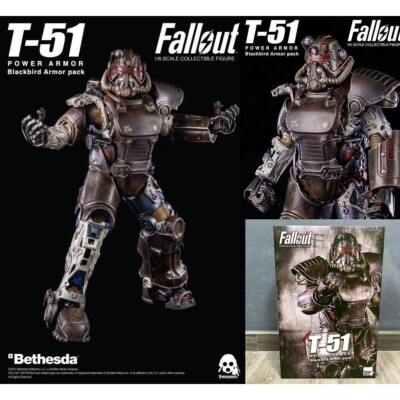 Threezero Fallout - T-51 Power Armor Blackbird Armor Pack - 1/6 Figure Accessory