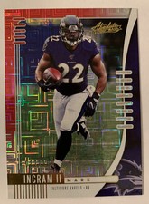 2019 Absolute Football Mark Ingram II Building Blocks 12/100 Ravens 