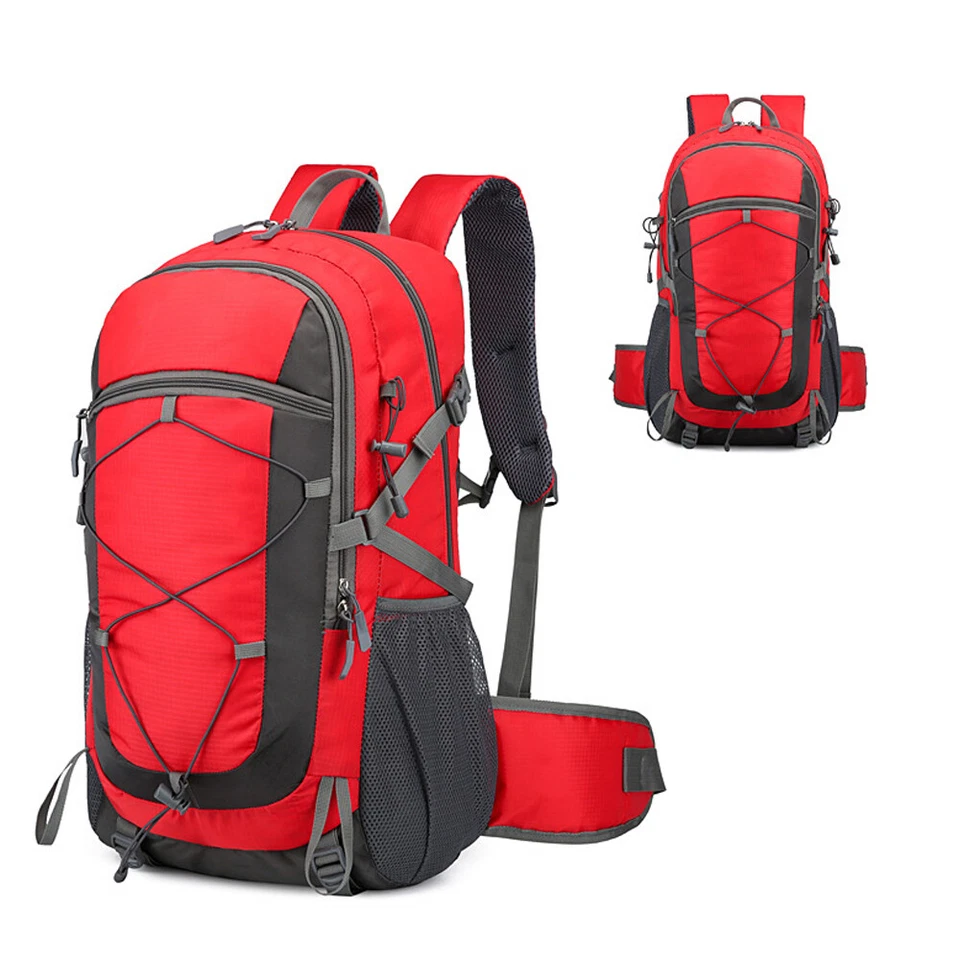 Mochila de viaje al aire libre 60L para camping mochila impermeable bolsa de trekking paquete Foto 4 de 4
