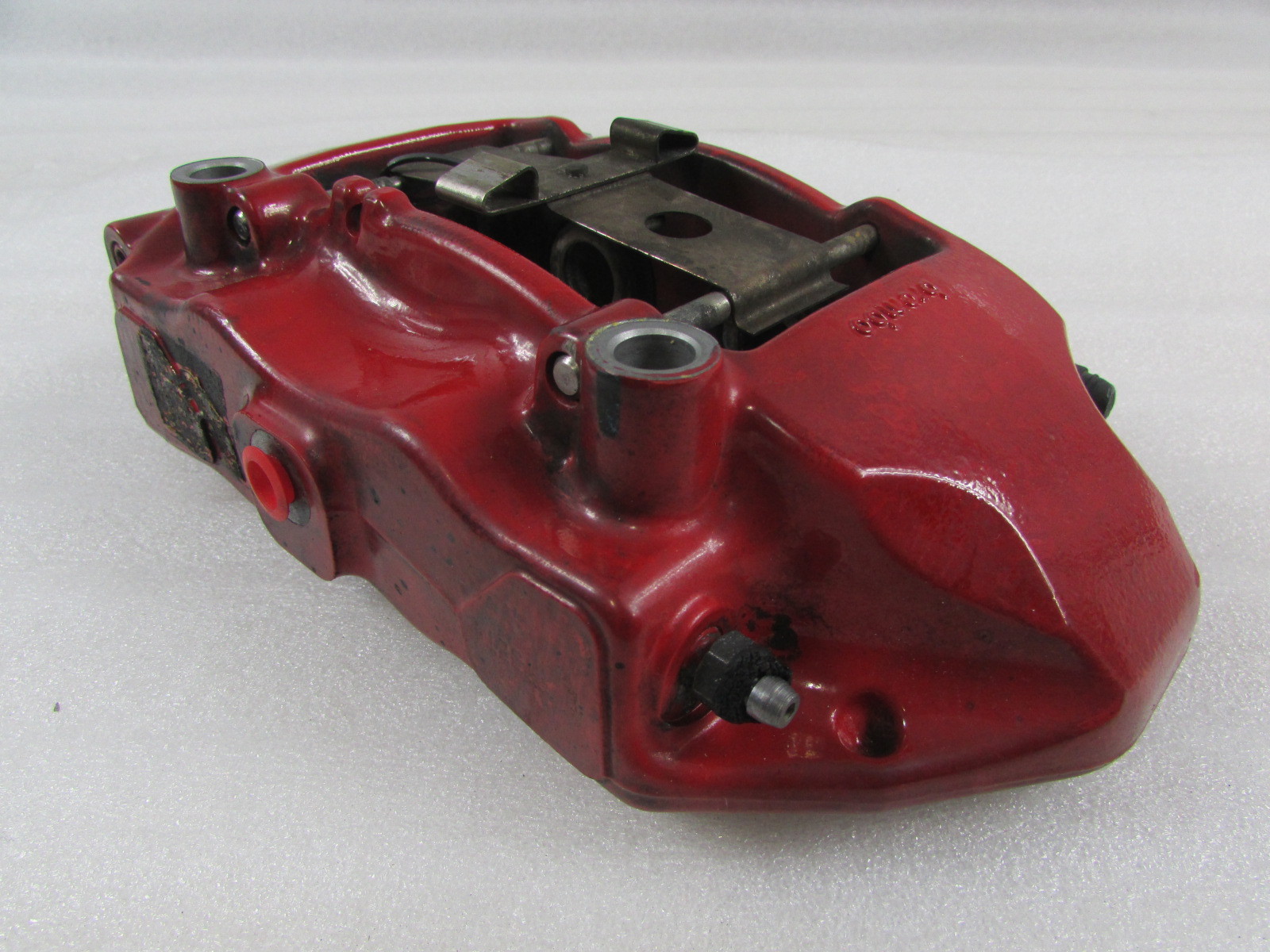 Ferrari California, RH Rear Red Brake Caliper, CCM Style, Used, P/N 246914