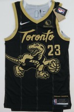 Nike City OVO Toronto Raptors Authentic Fred VanVleet NBA Basketball Jersey 40
