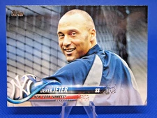 2018 TOPPS SERIES 2 #576 DEREK JETER SHORT PRINT SP VARIATION NEW YORK YANKEES