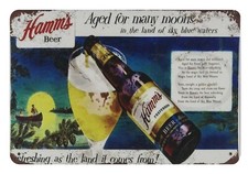 classic beer breweriana bar tin metal sign antique repro wall signs