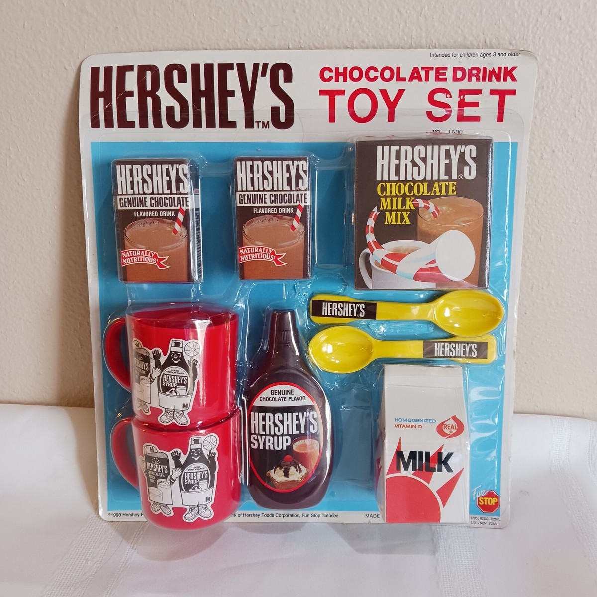 Vinysge Hershey's Chocolate Drink Toy Set 1990. | eBay