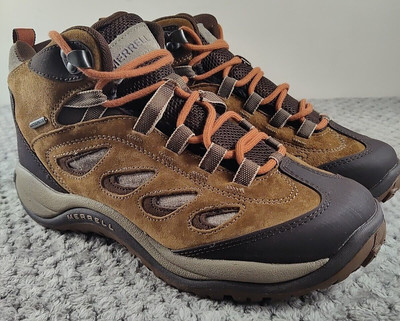 Merrell Reflex 4 Mid Waterproof Hiking Boots for Ladies - Earth - 9.5M-J035440