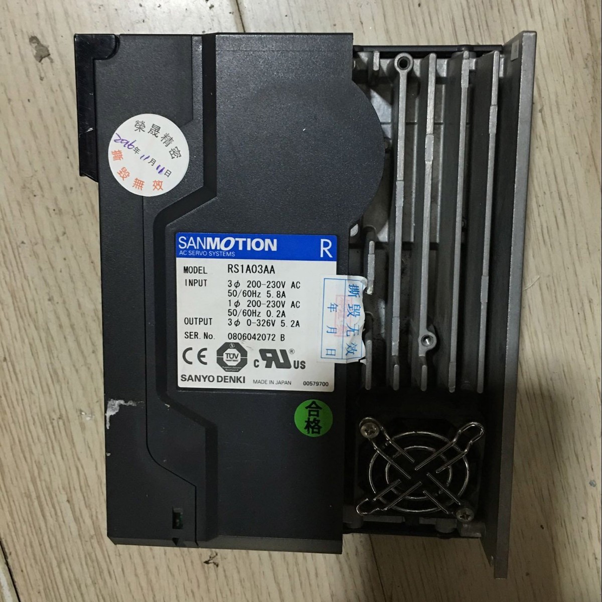 1PC Used For SANYO DENKI RS1A03AA servo driver#QW | eBay