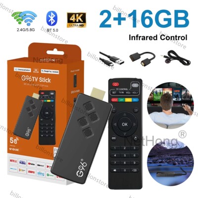 Fire TV Stick 4K Ultra HD Streaming Media Player Bluetooth Infrarot Remote 16GB