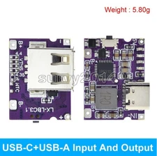 Type-C USB 5V 3A Charging Discharging Board Mobile Battery Charging Module Kit
