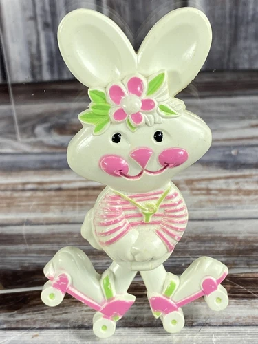 70s VTG Avon Fragrance Glace Pin Pal (RR20) - Rapid Rabbit - Spring Easter Bunny