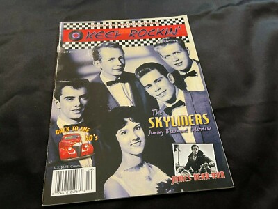APRIL 2009 KEEP ROCKIN music magazine THE SKYLINERS - JAMES DEAN