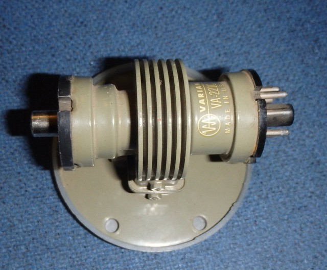 Vintage Varian VA221C Klystron Tube microwave emitter eBay