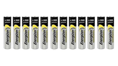 12 Energizer Industrial AAA Alkaline Batteries (EN92, LR03)
