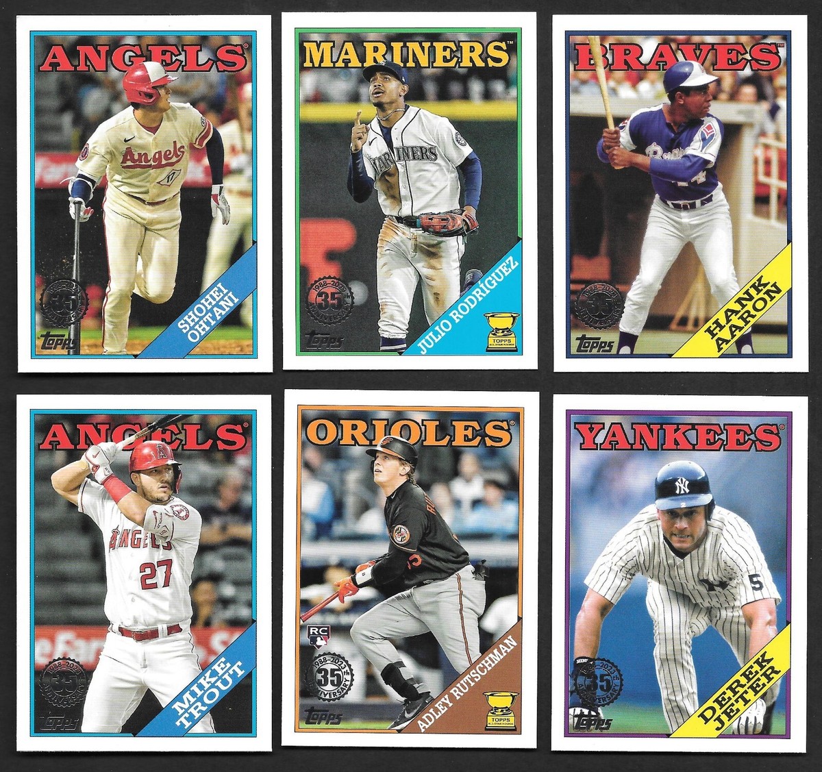 2023 Topps Series 2 - 1988 Topps Baseball U Pick your Player