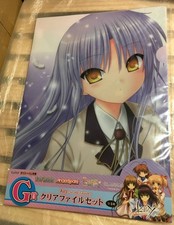 Clear File Set of 3 Angel Beats Kanade Yurippe Nakamura Yuri Angel Key Angel Bea