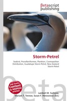 Lambert M. Surhone (U. A.) | Storm-Petrel | Taschenbuch | Englisch (2026)