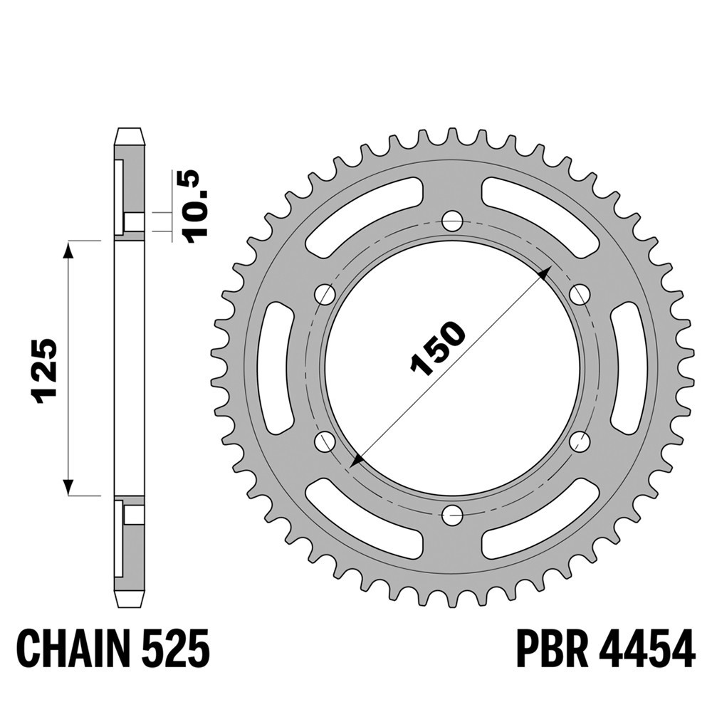Éliminez les à-coups sur votre KTM Super Adventure 1290 avec cette couronne acier PBR 42D