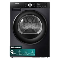 Hisense 3S Series 9kg Heat Pump Tumble Dryer - Black DH3S902BBCC