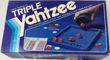 Triple Yahtzee Game - 1982 -  E. S. Lowe - 100% Complete