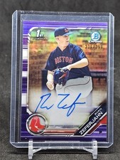 2019 Bowman Draft Chrome Purple Refractor /250 Ryan Zeferjahn #CDA-RZ Auto