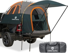 Umbrauto Truck Bed Tent with Awning: 6.4-6.7FT PU3000mm Waterproof Tailgate Pick