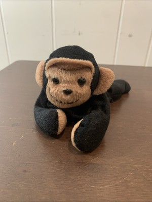 Zangeen Inc 1996 Monkey Huggable Honeys Bean Bag Type Plush