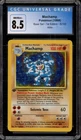Pokemon Machamp Base Set 1st Edition Holo Rare #8 CGC 8.5