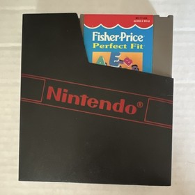 Fisher-Price Perfect Fit Nintendo NES Educational GameTek 1988 Manual Included