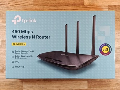 TP-Link 450 Mbps Wireless N Router TL-WR940N
