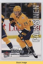 2022 Upper Deck Fleer Ultra Rookies Silver Foil Juuso Parssinen #216 READ 1a9z