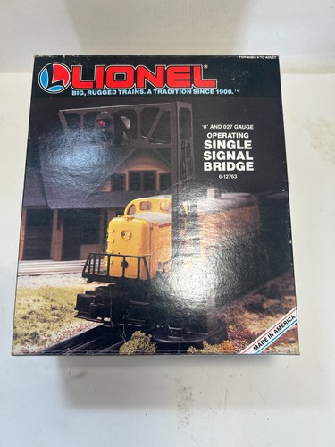 LIONEL ZUBEHÖR SPUR O BETRIEB EINZELSIGNALBRÜCKE 6-12763 | Zustand: Used