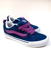 Vans Old Skool Blue Purple Suede Low Top Skate Sneakers Women's Size 7