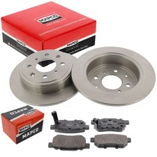 MAPCO BREMSSCHEIBEN 238mm + BELÄGE HINTEN passend für HONDA ACCORD CIVIC CRX PRE