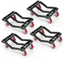 Car Dolly Set Of 4 6000 Lbs Heavy Duty Car Wheel Dolly High-tensile Steel Car Dolly Set Of 4 6000 Lbs Heavy Duty Car Wheel Dolly High-tensile Steel