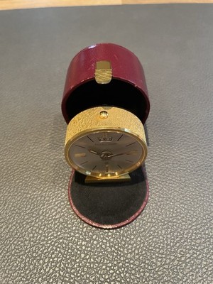JAEGER LeCoultre Tischuhr mit 8-Tagewerk Recital *Original Etui* Neue Revision *