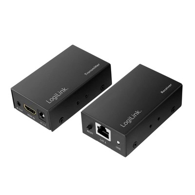 LogiLink HD0023 HDMI Extender Set Full HD (Over LAN), 60 m (2560 x 1440/60 Hz) t