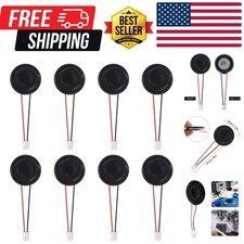 8Pcs 8 Ohm 2W Speaker 8ohm Round 28mm Loud Speakers Compatible with Small Lou...