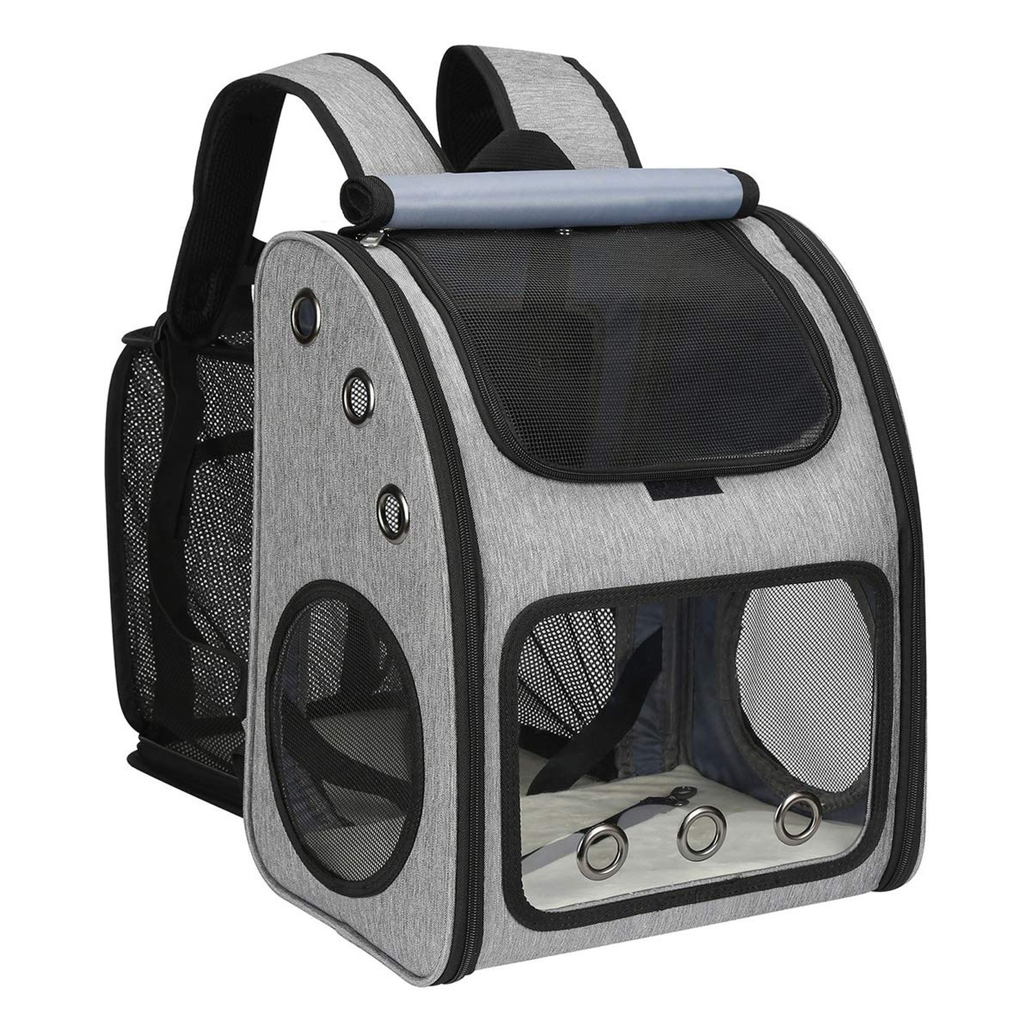Expandable Pet Carrier Backpack for Cats Dogs & Small Animals - Portable & Comfortable