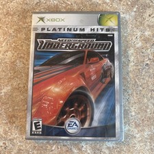 Need for Speed: Underground (Microsoft Xbox, 2003) No Manual Platinum Hits