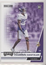 2020 Panini Playoff Rookies Goal Line Cameron Dantzler #257 0cu1