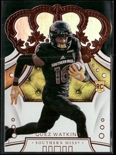 2020 Panini Chronicles Draft Picks - Crown Royale Draft Picks Quez Watkins...