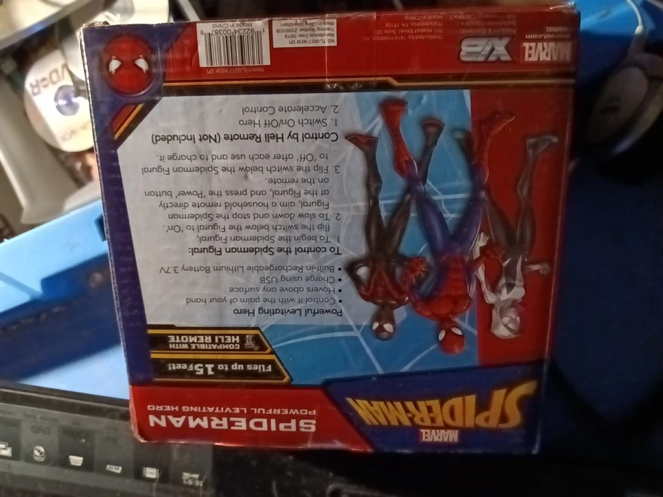 Marvel Spider-Man Levitating Hero Flying Toy! Heli Remote Not Included - Image 3 of 3