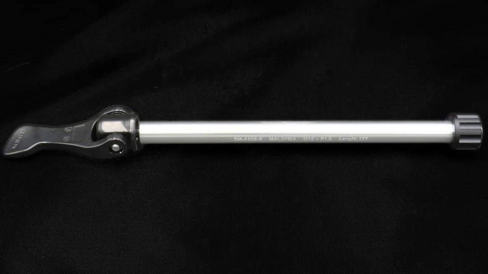 Shimano Thru Lever Axle SM-AX56-B OLD 148mm Hub 12mm Diameter Silver - Image 4 of 4