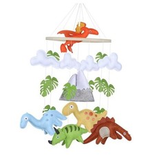 Dinosaur Baby Mobile for Crib  Baby Nursery Dinosaur Mobile  Gender Neutral