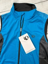 Pearl Izumi Cycling Ultra Vest M Blue Cool Weather Wind Mesh Lightweight NWT