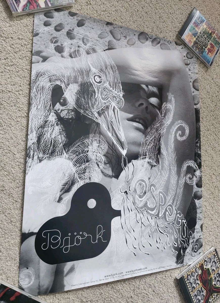 Bjork Vespertine 2001 promo poster promotional Original Björk Art