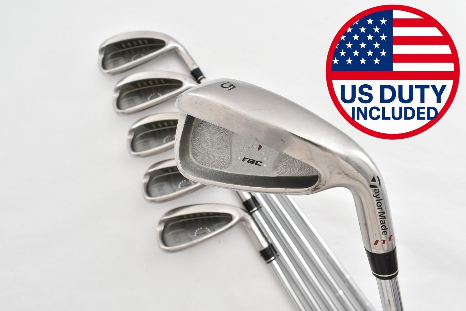 Juego de hierros para palos de golf para mano derecha TaylorMade RAC HT...