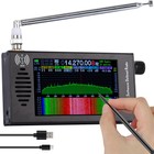 DSP-01 Portable DSP SDR Radio 100KHz-149MHz,4.3 Inch IPS Touchscreen FM MW SS...