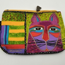 NWT Laurel Burch Mythical Cat Cosmetic Bag