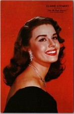 1953 Movie Advertising Postcard "ELAINE STEWART in MGM's Take the High Ground"